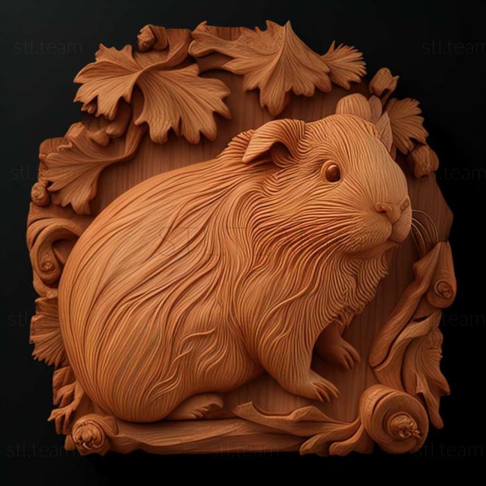 3D model Guinea pig (STL)